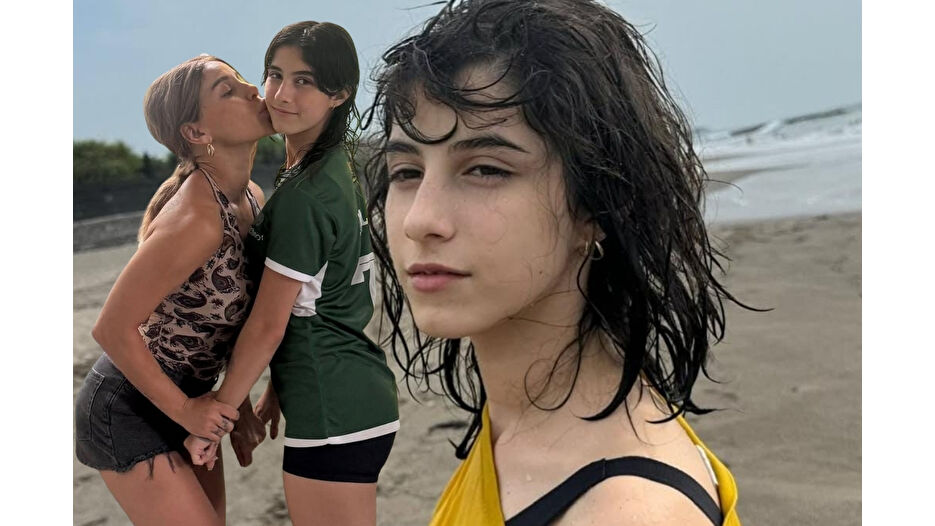 Irmak Ünal'dan kızı Kayla'ya: Küçük patronum