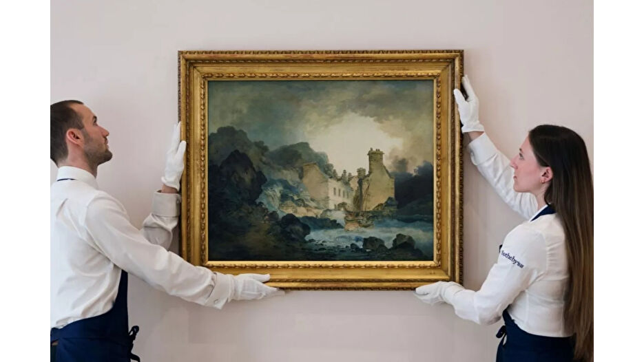Turner imzalı tablo 150 yıl sonra gün yüzünde