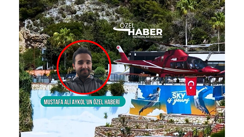 Patronlara özel helikopter taksi