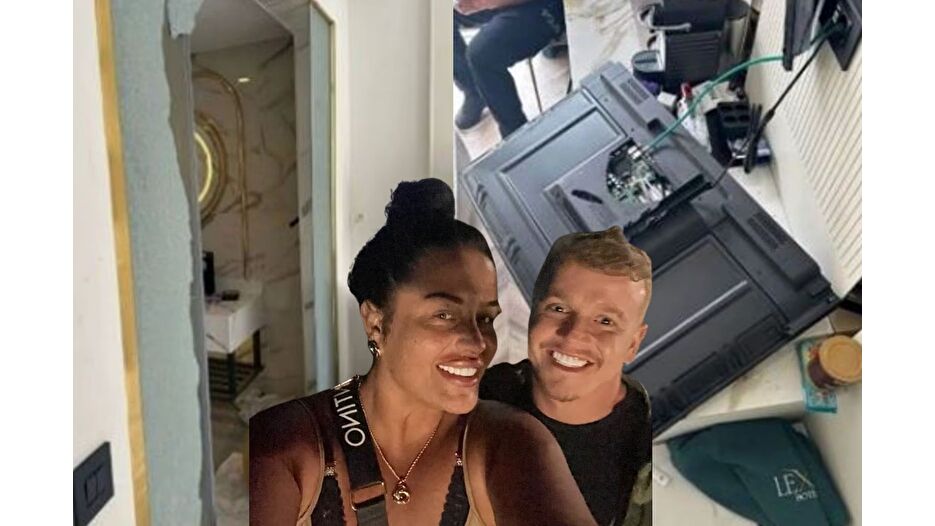 İngiliz turist, Antalya'daki lüks otel odasını yıktı geç