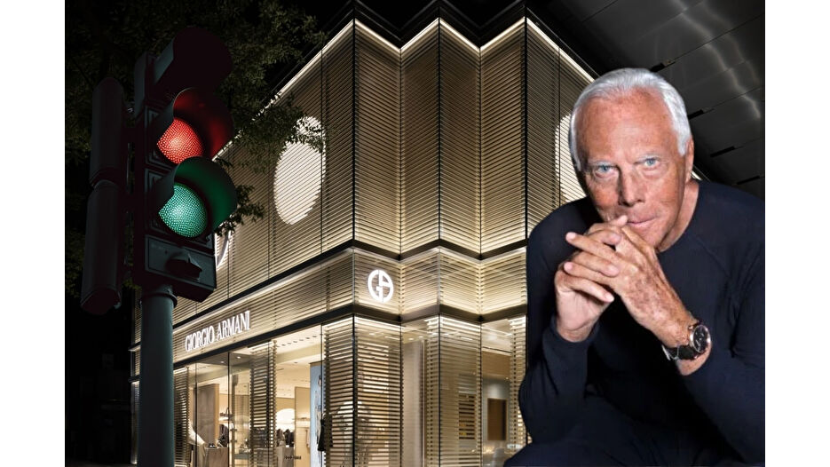 Lüks devi Armani sert fren yaptı