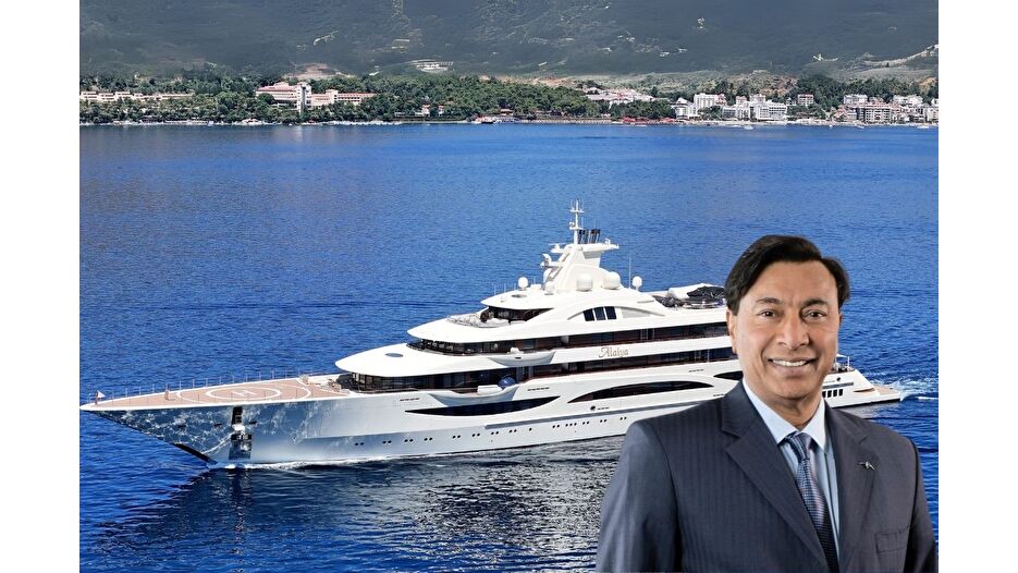 Hint milyarder Mittal'in yatı Marmaris'te