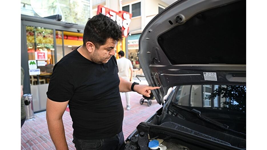 Bayiden sıfır aldı, boyalı çıktı