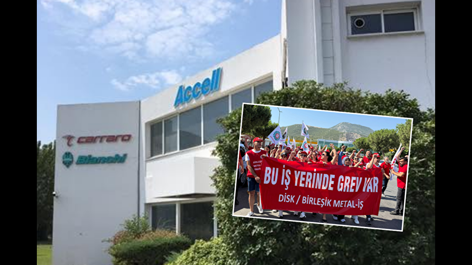 Patron değişti grev başladı