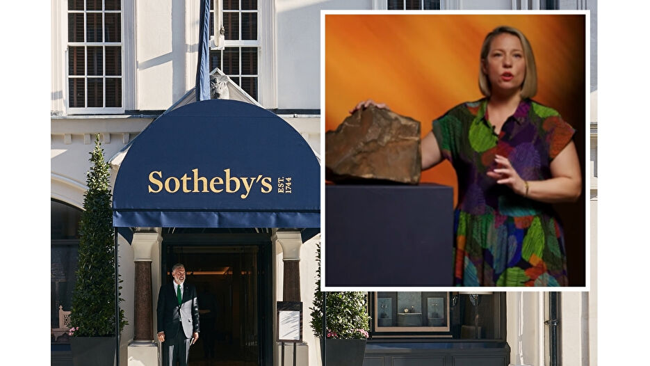 Dünyanın en büyük Mars göktaşı Sotheby’s’te