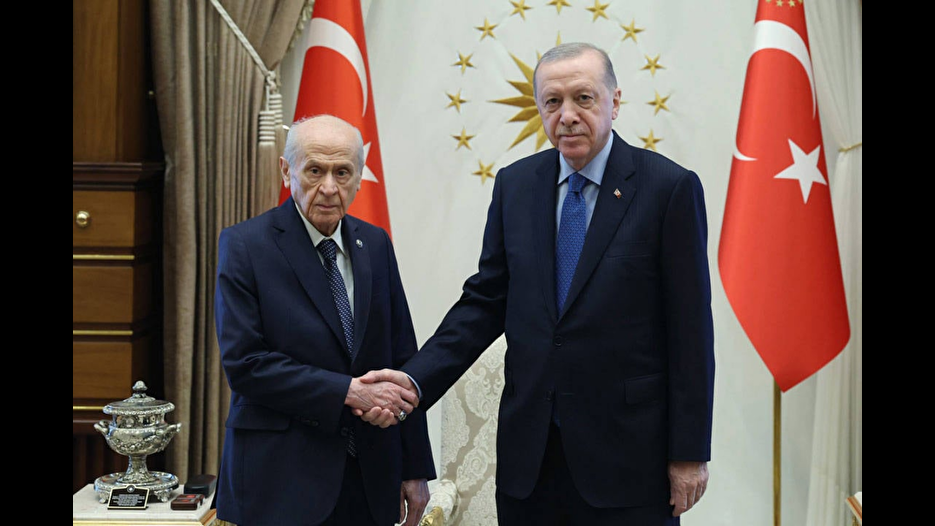 Erdoğan ve Bahçeli'den telefon görüşmesi