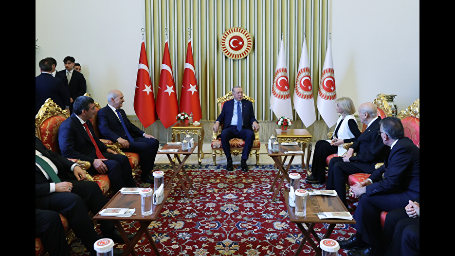 Cumhurbaşkanı, TBMM'deki 15 Temmuz programına katıldı