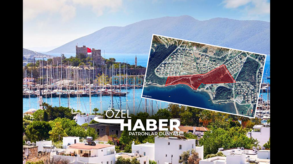 Bodrum ve Milas'ta denize sıfır iki arazi satışta