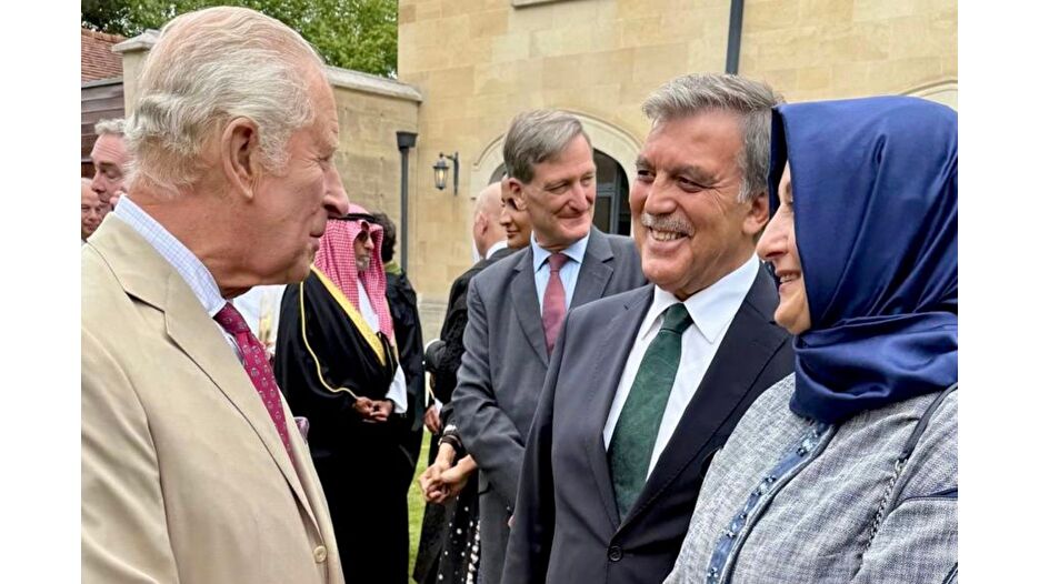 Abdullah Gül, İngiltere Kralı Charles ile buluştu