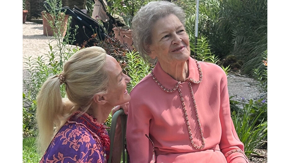 Bettina Machler, annesinin 95’inci yaşını kutladı