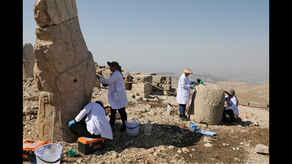 Nemrut'un tarihi taşlarına nanoteknolojik dokunuş