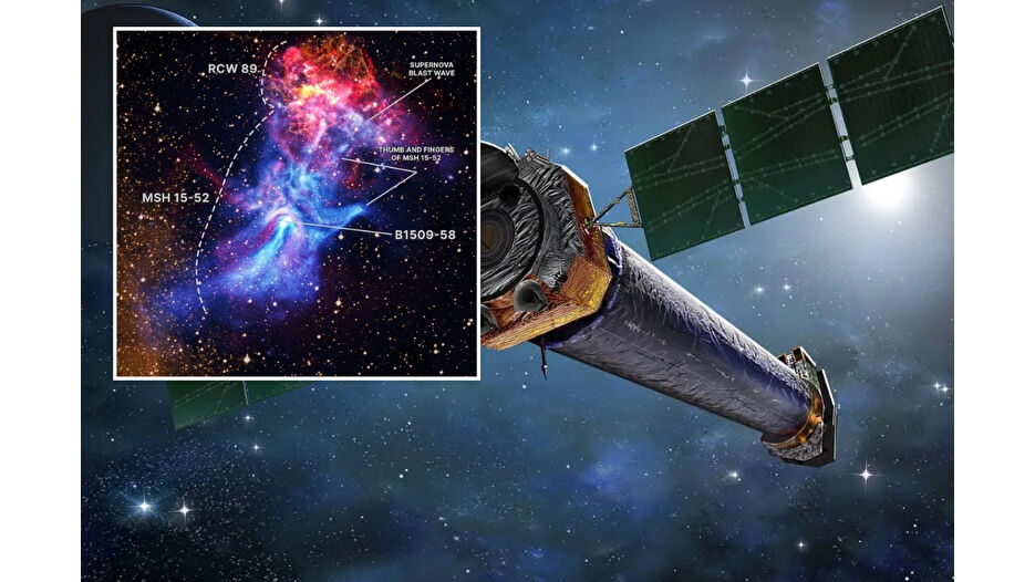 NASA 'Kozmik El'i yakaladı 