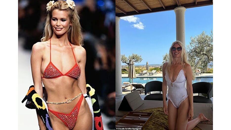 Claudia Schiffer 55 yaşında formunu koruyor
