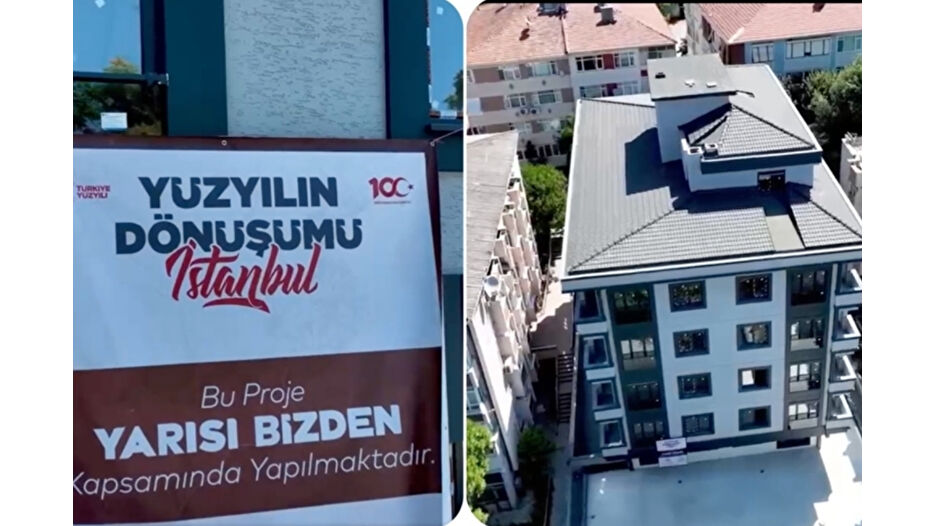İstanbul'da 73 bin konut "Yarısı Bizden" ile dönüştü