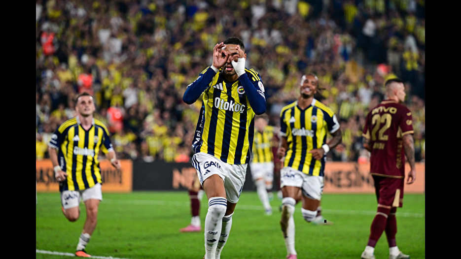 Fenerbahçe Trabzon'dan 3 puanı 1 golle aldı