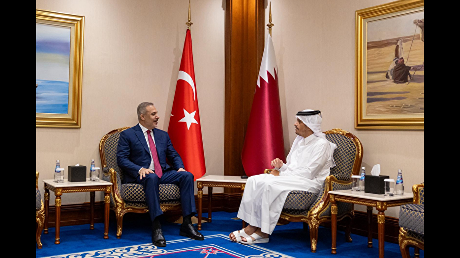 Bakan Fidan, Doha'da Katarlı mevkidaşıyla görüştü