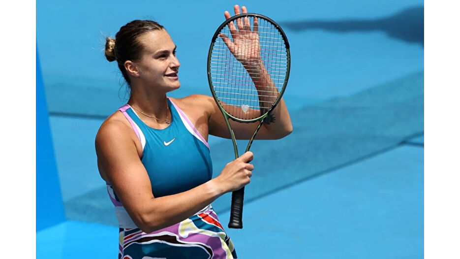 Belarus tenisçi Sabalenka, Çin Açık'tan çekildi