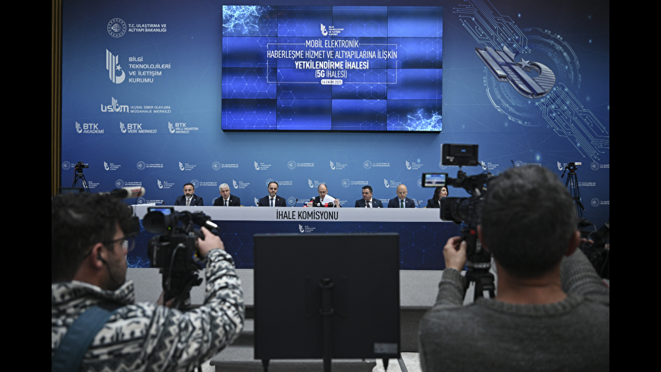 5G ihalesini kazananlar belli oldu