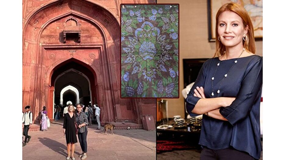 Caroline Koç'un 'Hint kumaşı' seferi