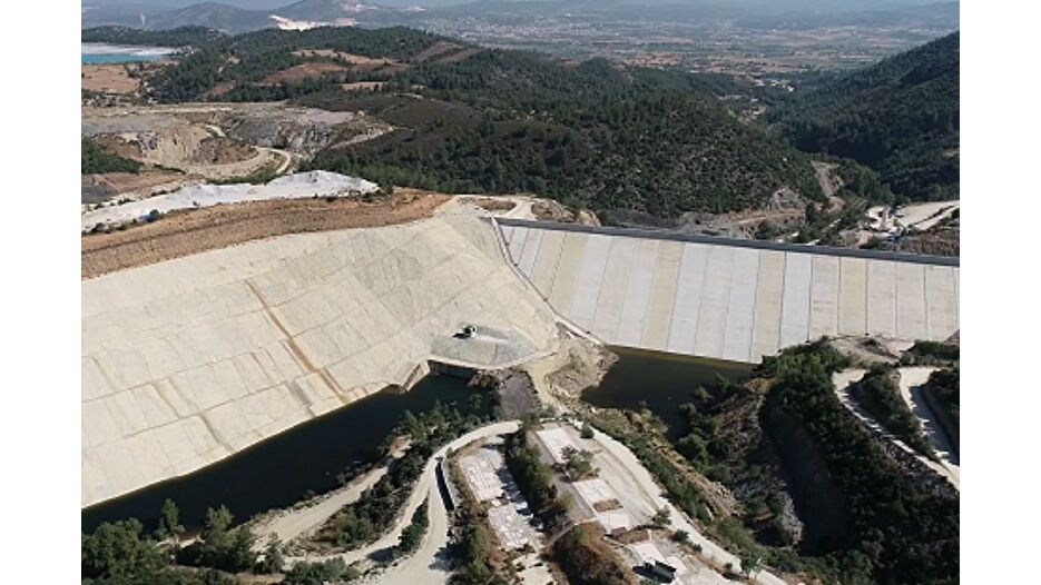 Muğla'daki Girme Barajı'nda su tutulmaya başlandı