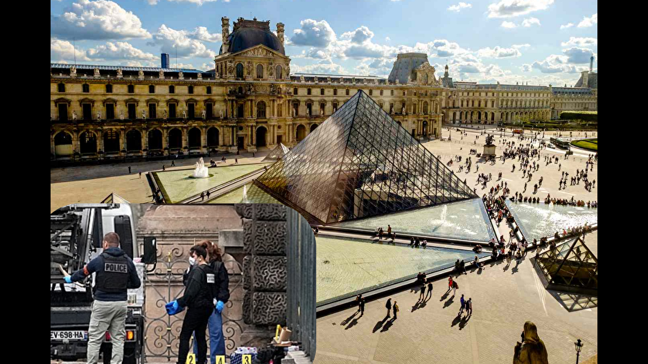 Louvre soygunundan organize çete değil yerel halk çıktı