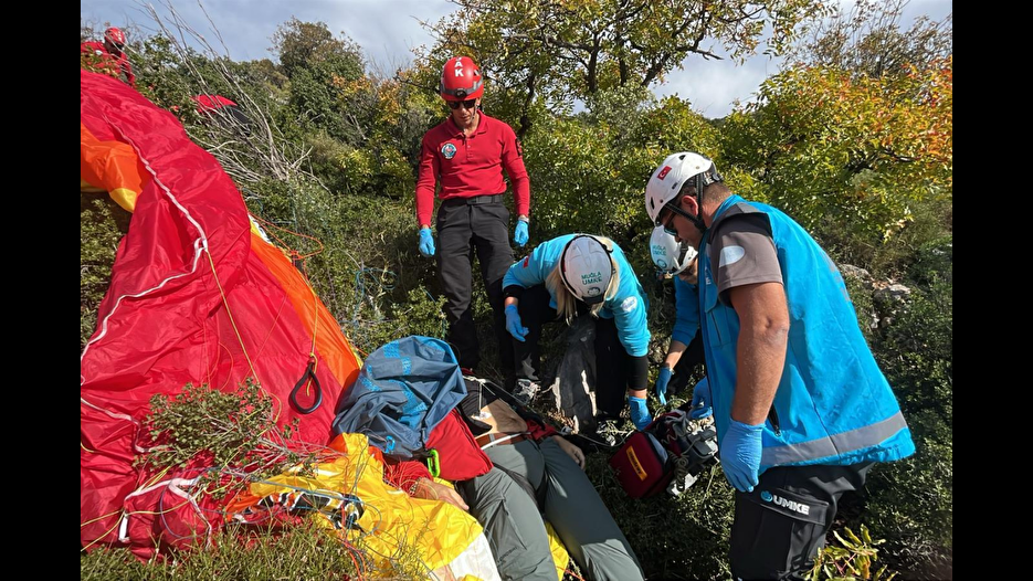 Fethiye'de paraşüt kazası: Rus turist öldü
