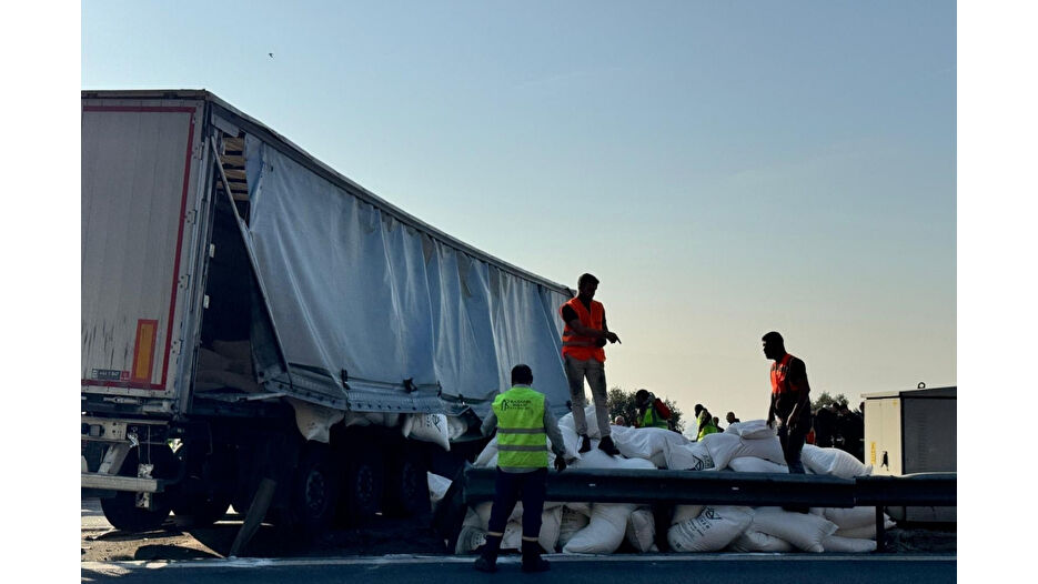 Anadolu Otoyolu'ndaki kaza trafiği kilitledi