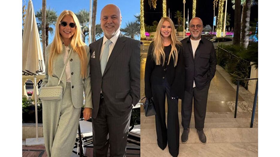 Nejdet-Emel Ayaydın çifti Cannes tatilinde