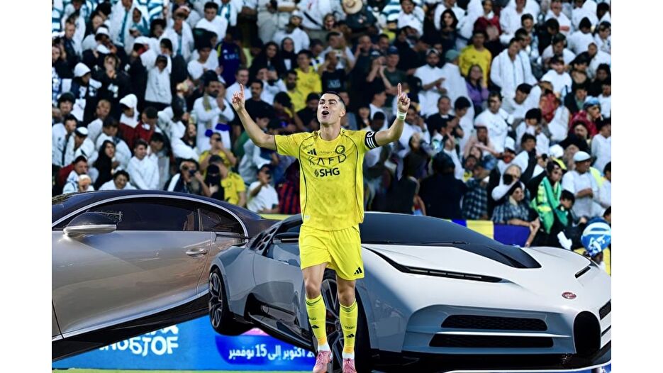 Bugatti aşığı Ronaldo
