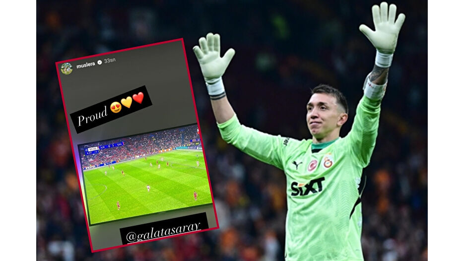 Fernando Muslera’dan Ajax zaferi paylaşımı