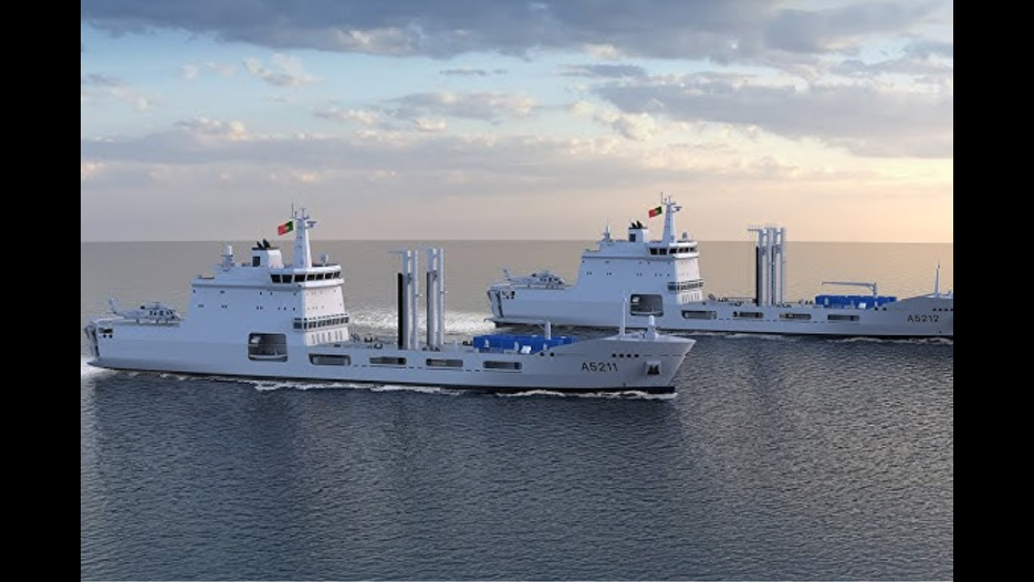 Portekiz için üretilen askeri gemilerin yapımı başladı