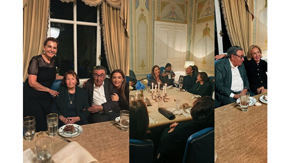 Aydın Doğan ve eşinin 'Seviyorum seni' gecesi