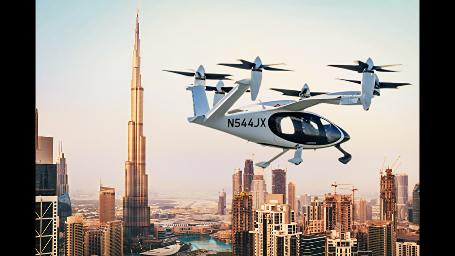 Hava taksi, Dubai'de uçtu