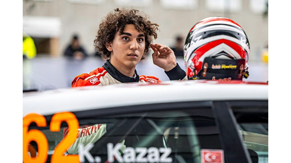 Genç ralli pilotu Kazaz’dan tarihi başarı