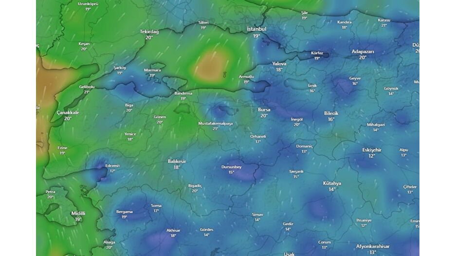 Marmara ve Ege için fırtına uyarısı
