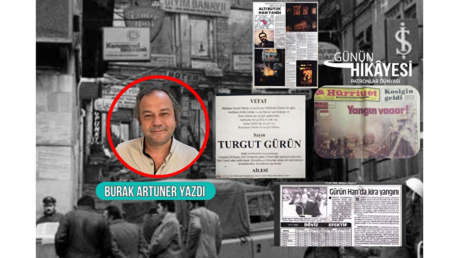 Ölüm ilanındaki kayıt dışı yangın