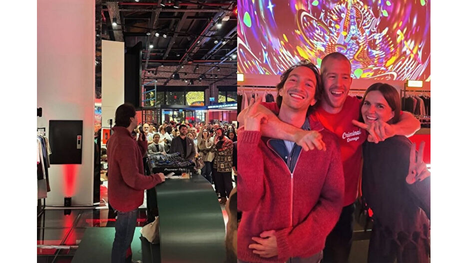 Açılışı partiyle kutladılar