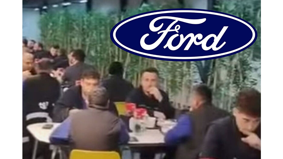 Ford'da düşük zam teklifine yemekhane eylemiyle tepki