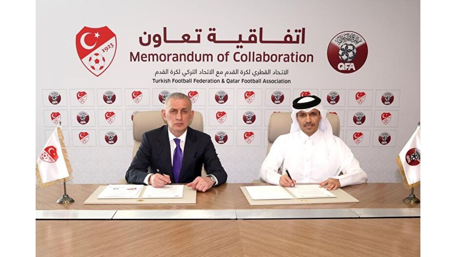 TFF ile Katar Futbol Federasyonu arasında işbirliği