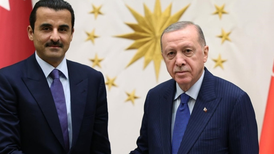 Cumhurbaşkanı Erdoğan, Katar Emiri Al Sani ile görüştü