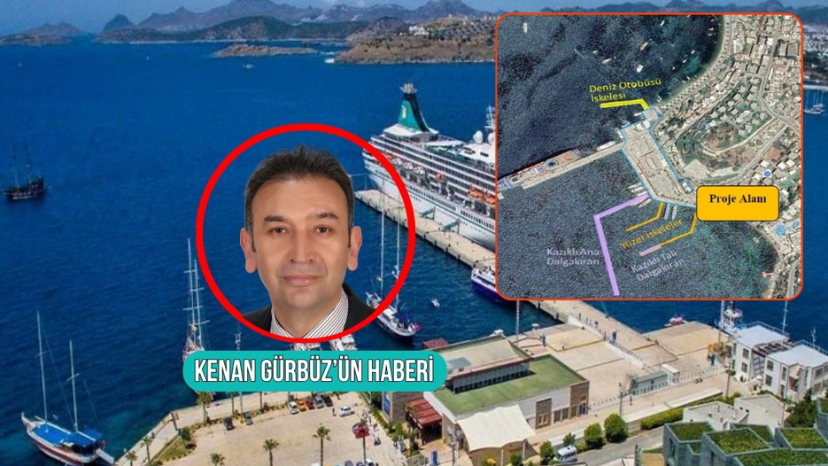 Bodrum Limanı'na 500 milyonluk proje