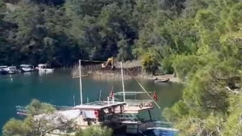 Osmanağa Koyu'nda inşaata başkandan sert tepki