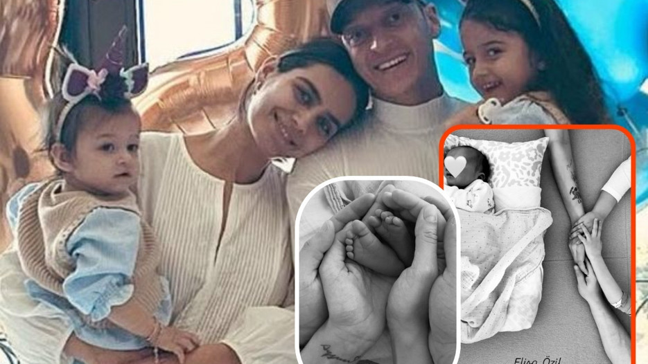 Mesut Özil 3'üncü kez baba oldu
