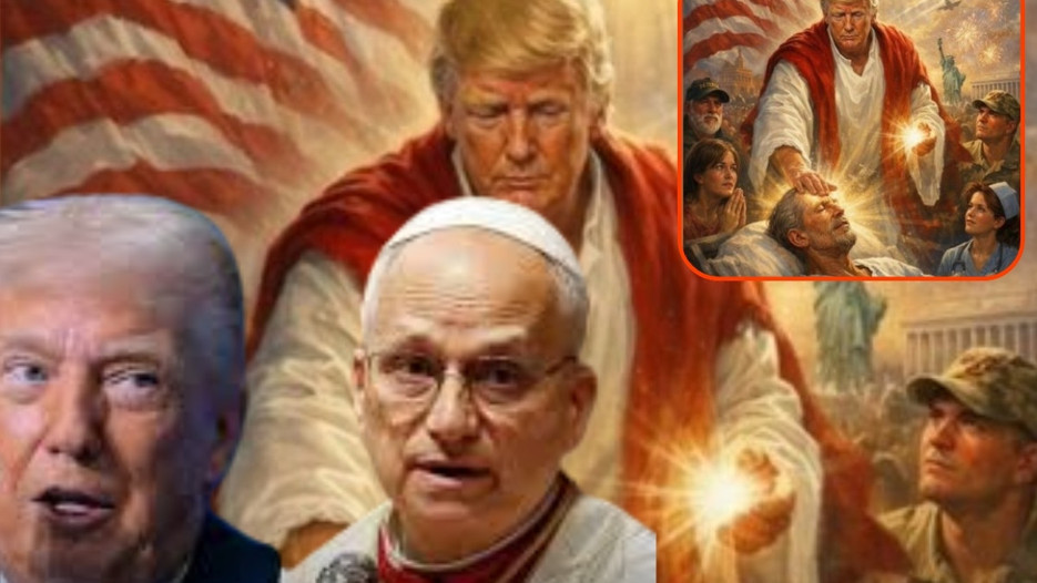 Trump, kendini Hz. İsa gibi gösterdi Papa'ya çattı