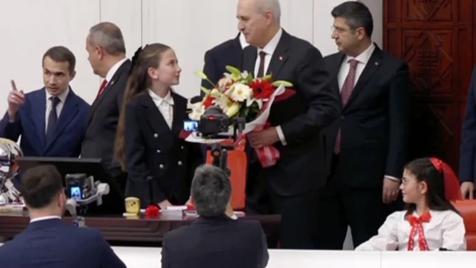 Çocuk Başkan’dan mecliste 'Türkiye’nin yarınları' mesajı