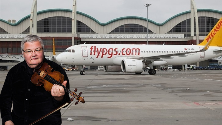 Klasik müzik devi İstanbul uçağında öldü