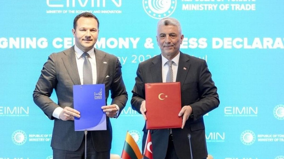 Türkiye Litvanya ticaretinde yeni hedef 1,5 milyar dolar