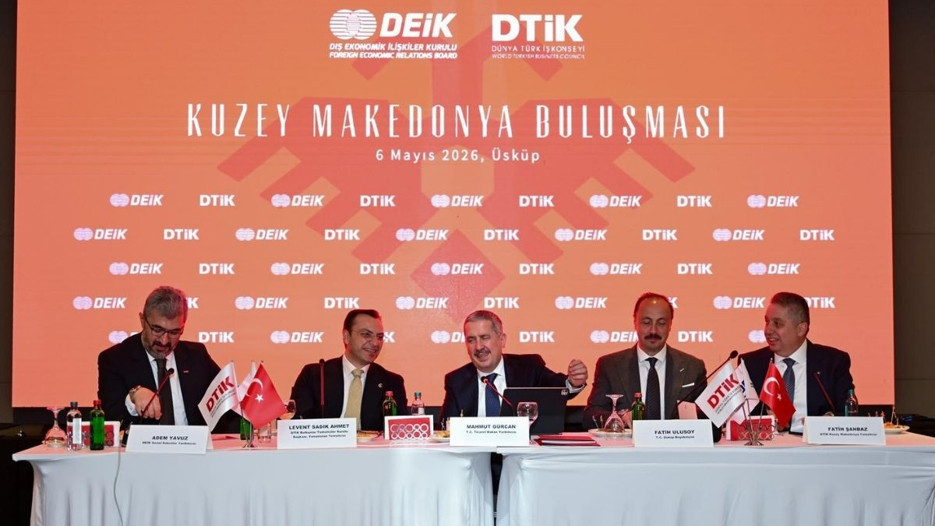 Üsküp'te Dünya Türk İş Konseyi buluşması düzenlendi