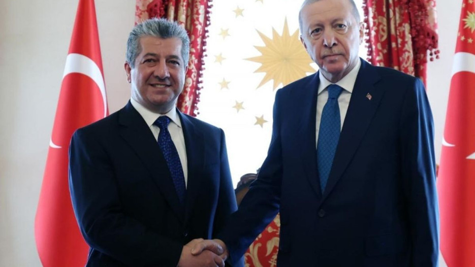 Erdoğan, Al Nahyan ve Barzani ile görüştü