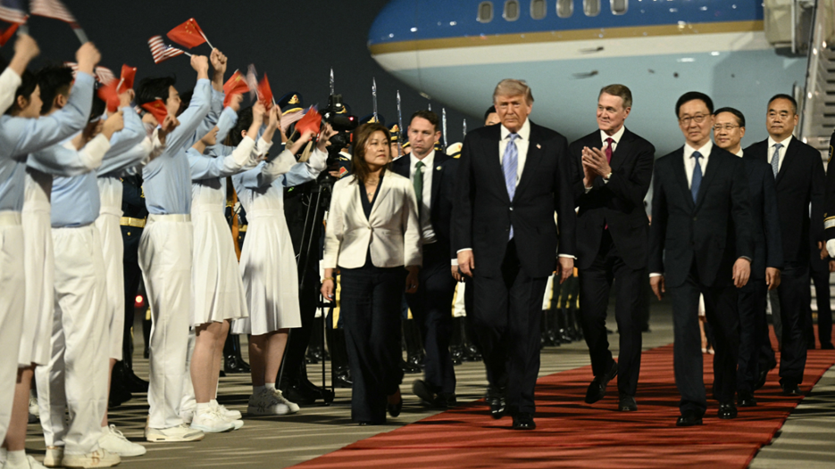 Donald Trump 8,5 yıl aranın ardından Çin'de